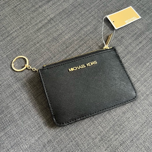 NWT MICHAEL KORS JET SET TRAVEL SMALL TOP ZIP COIN - Picture 3 of 13